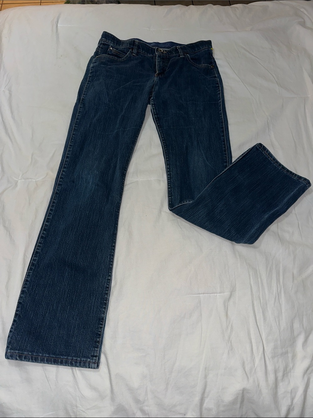 Wrangler Dark Blue Flare Jeans
